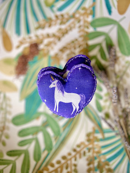 Paire de chaufferettes mains graines de lin forme coeur,  compresses chaud-froid
