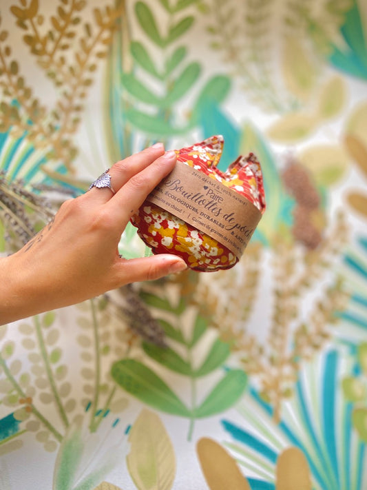 Bouillottes de poche aux graines - Les chats