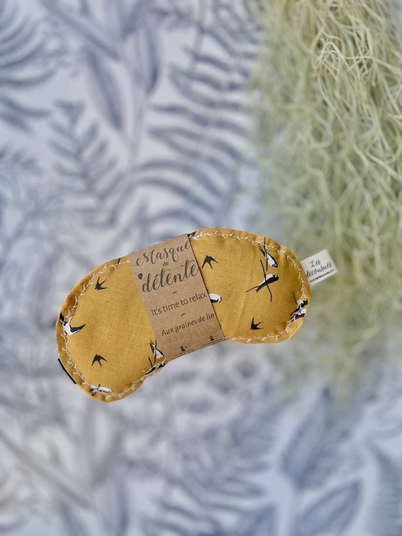 Masque de détente relaxation graines de lin Les Décousues