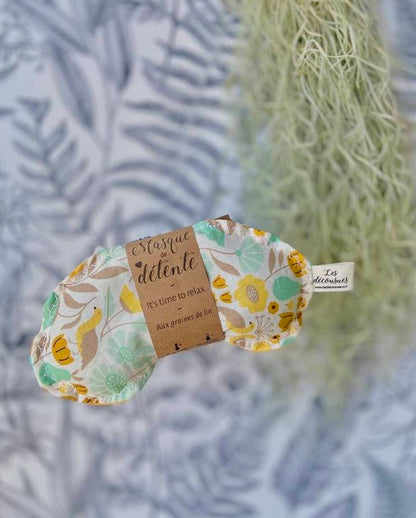 Masque de détente relaxation graines de lin Les Décousues
