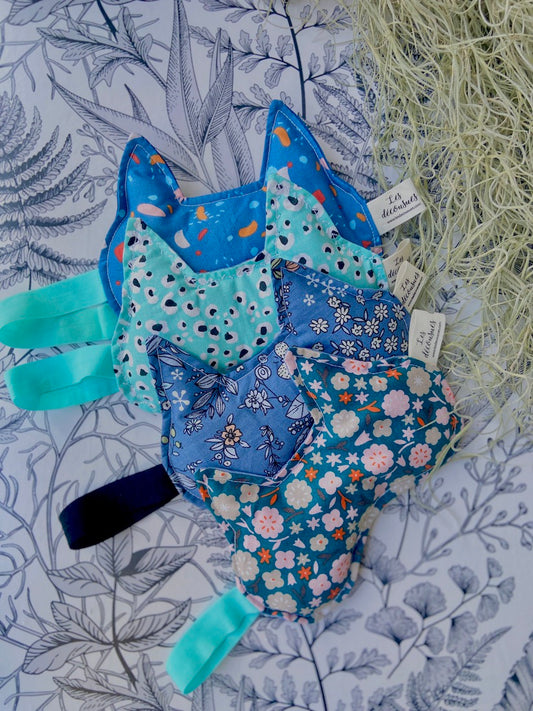 Masque de détente – Forme chat – Les Bleus