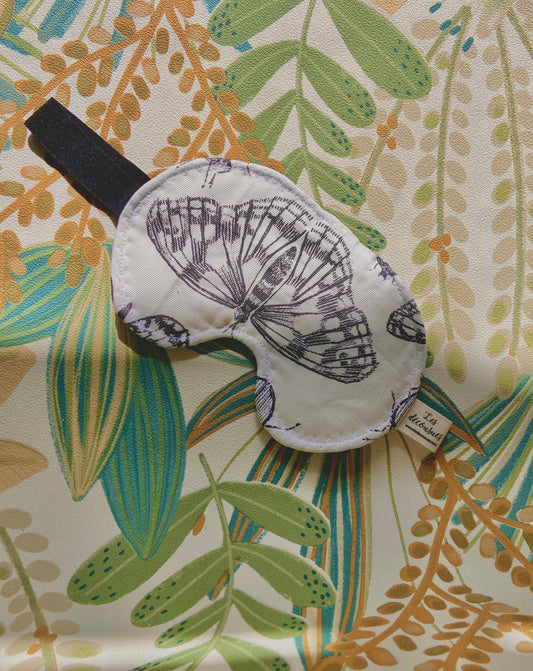 Masque de nuit "Big Dodo" en coton - Les monochromes